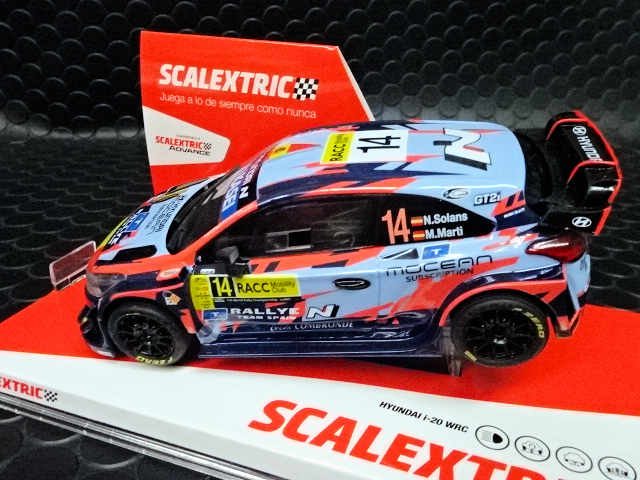 SCX 1 32 ｽﾛｯﾄｶｰ U10429 Hyundai i 20 WRC 14 Solans ヒュンダイ i 20 WRC新発売