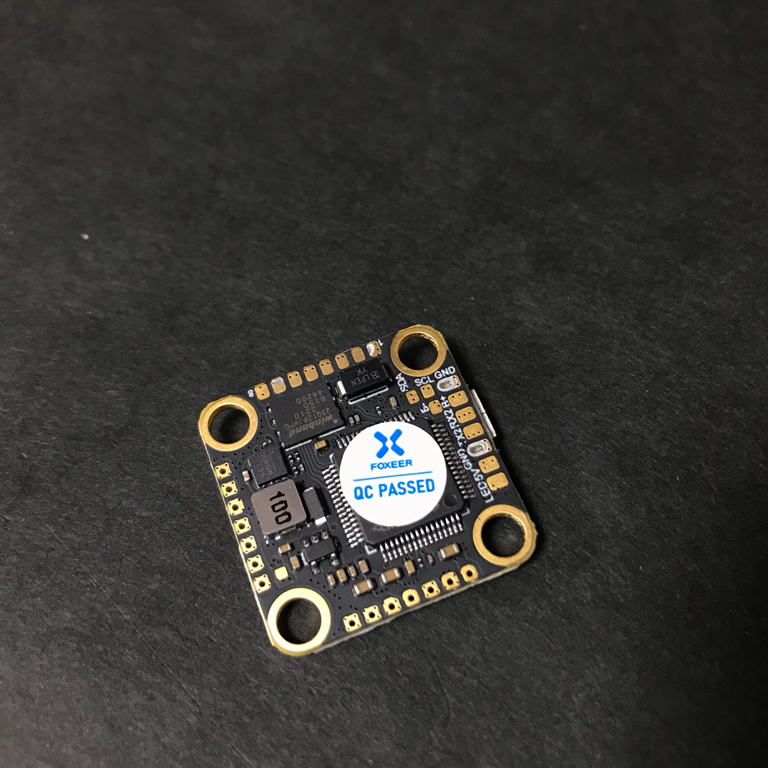 Foxeer F V Mini Flight Controller Mpu Mr Gold Stone