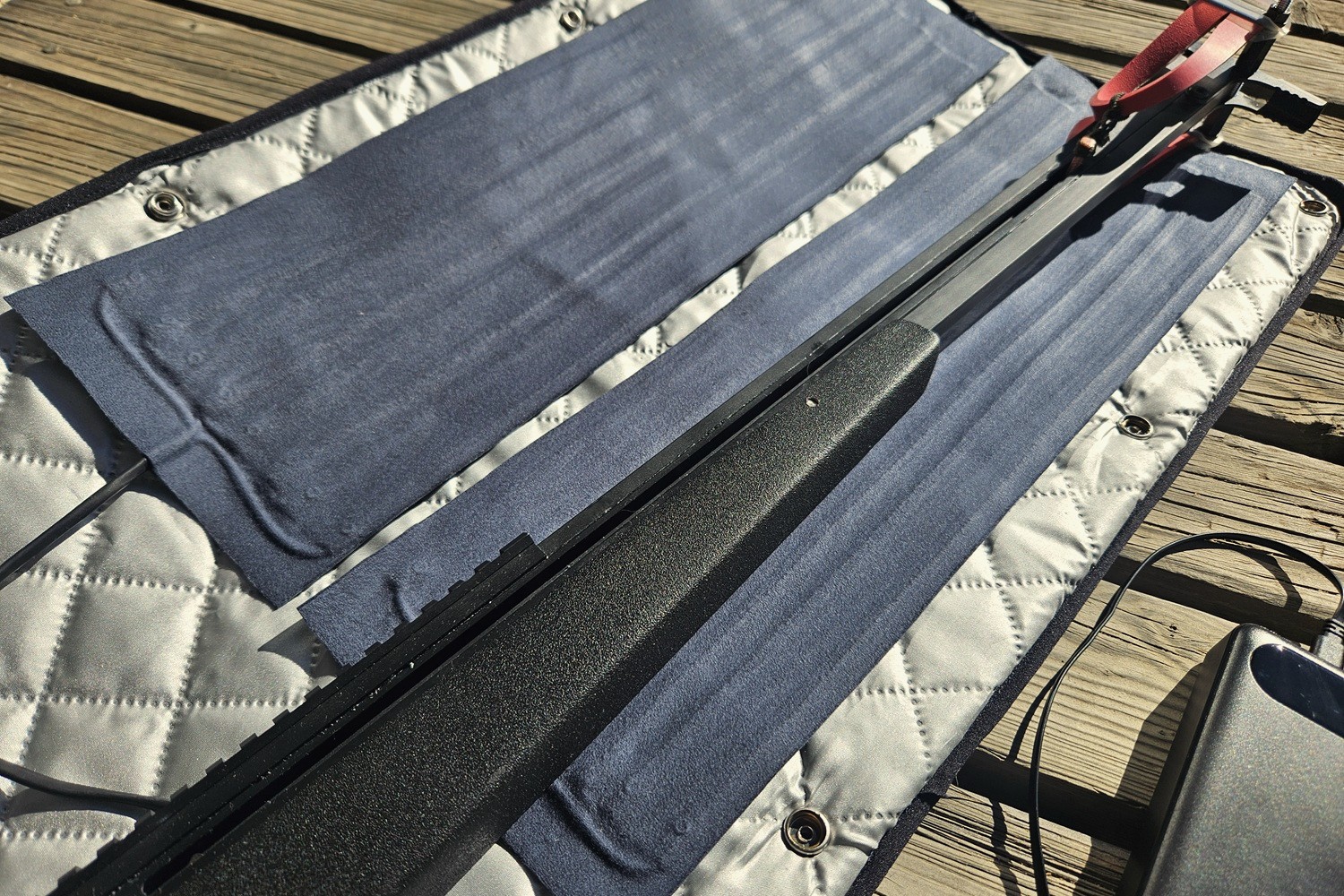 Sスリングライフルを入れたサーマルキャリー