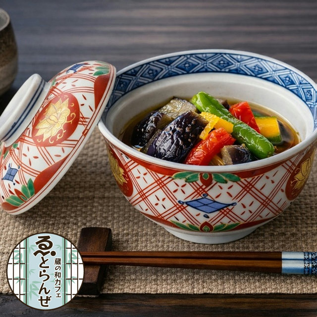 初夏の夏野菜の煮浸し