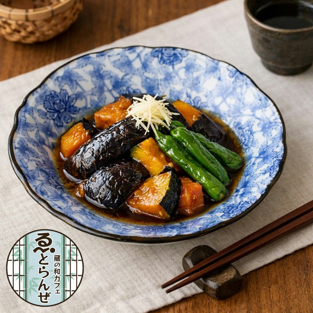 夏野菜の和風煮物