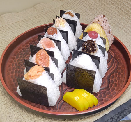 おにぎり各種 | 佐藤サンプル ネット通販部