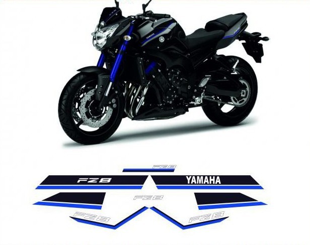 グラフィック デカール ステッカー 車体用 / ヤマハ FZ8 FZ-8 / BLUE RACE 2014 | Global Motor Online  Motorcycle オンラインショップ