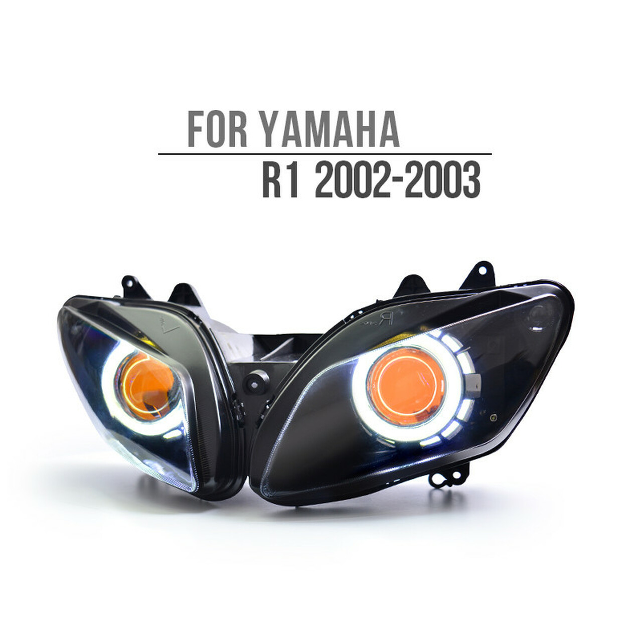 Demoneyes デーモンアイ HID プロジェクター LED ヘッドライトユニット / ヤマハ YZF-R1 2002-2003 | Global  Motor Online Motorcycle オンラインショップ