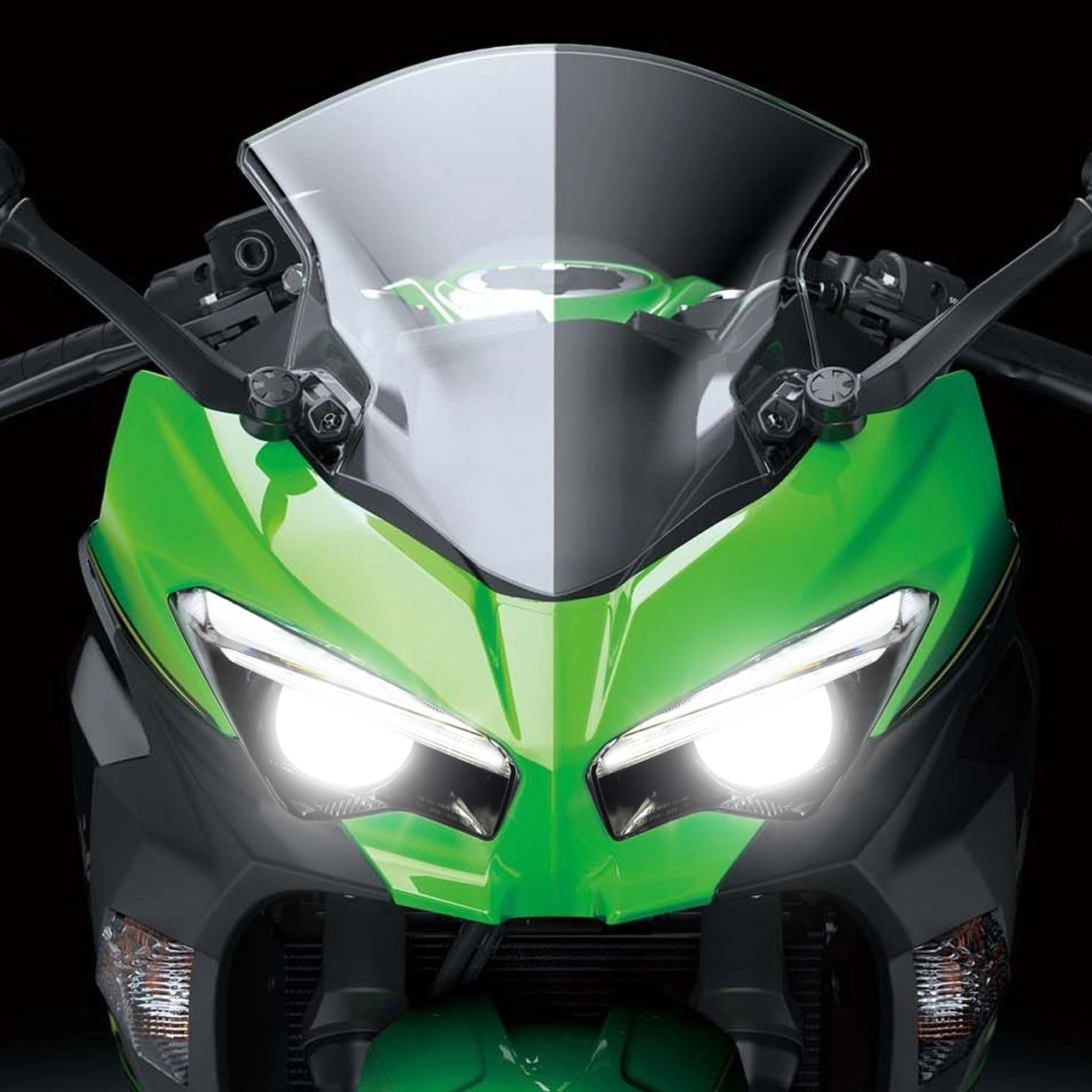 人気の新作 プロテック65030 ninja400 両眼点灯 中古 ex400e パーツ 