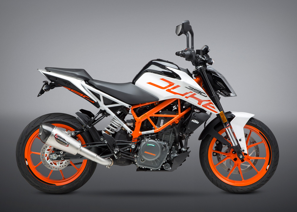 USヨシムラ / ALPHA T スリップオン マフラー / KTM DUKE デューク 390 