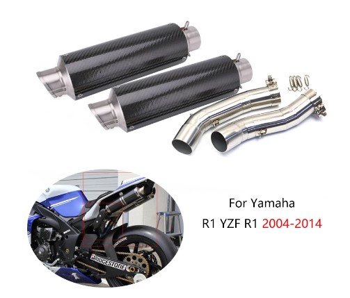 KO Lightning / 345mm スリップオンマフラー / ヤマハ Yamaha YZF-R25 YZF-R3 2015-