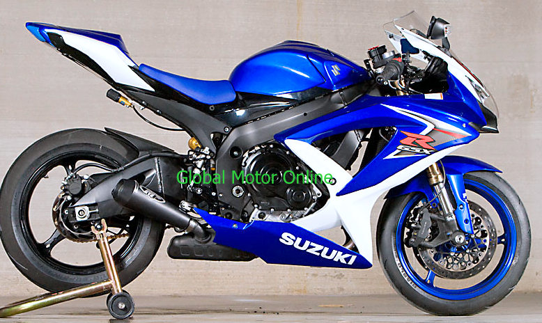 M4 GP BK スリップオン マフラー 08-10 GSX-R600/750 SU6922-GP la | Global Motor Online  Motorcycle オンラインショップ