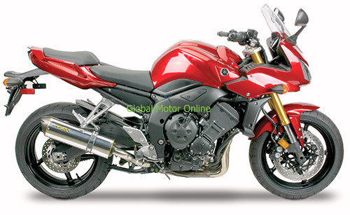 FZ-8 Two Brothers Racing スリップオン　マフラー Two Brothers Yamaha FZ8 11-12 M-2 Black Series Slip-On