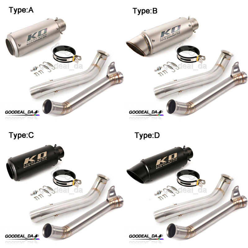 KO Lightning / 245 / 300 mm スリップオンマフラー 触媒除去 / KTM ...