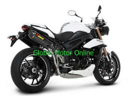 トライアンフ スピードトリプル1050 2011- アクラポビッチ カーボン S/O マフラー S-T10SO1-HRC | Global Motor  Online Motorcycle オンラインショップ