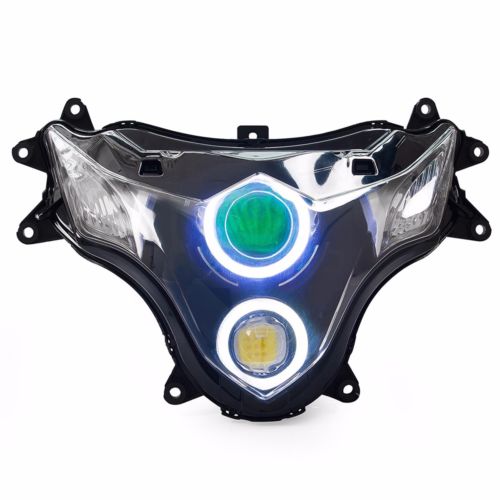 Demoneyes デーモンアイ HID プロジェクター LED ヘッドライトユニット グリーン スズキ GSX-R1000 2009-2016 |  Global Motor Online Motorcycle オンラインショップ