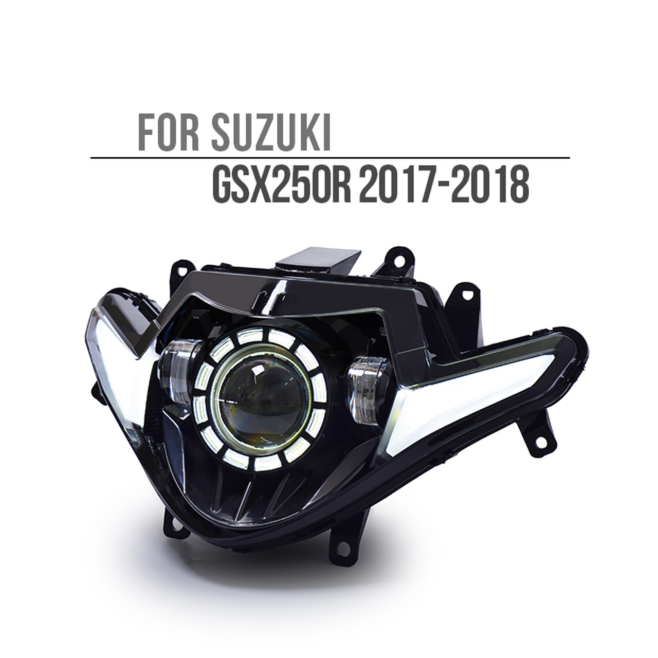 Demoneyes デーモンアイ HID プロジェクター LED ヘッドライトユニット / スズキ GSX250R 2017-2018 |  Global Motor Online Motorcycle オンラインショップ