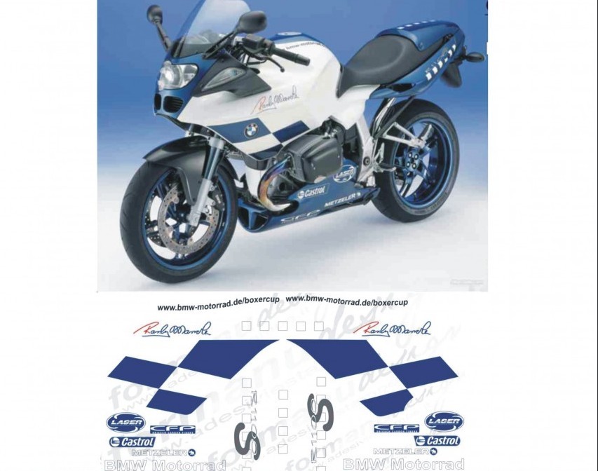 グラフィック デカール ステッカー 車体用 / BMW R1100S / ボクサーカップ ランディ マモラ 2002 レプリカ | Global  Motor Online Motorcycle オンラインショップ