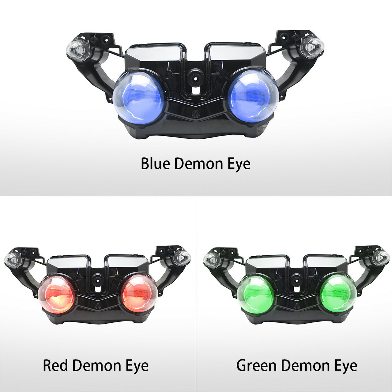 Demoneyes デーモンアイ HID プロジェクター LED ヘッドライトユニット / ヤマハ YZF-R1 2009-2011 | Global  Motor Online Motorcycle オンラインショップ