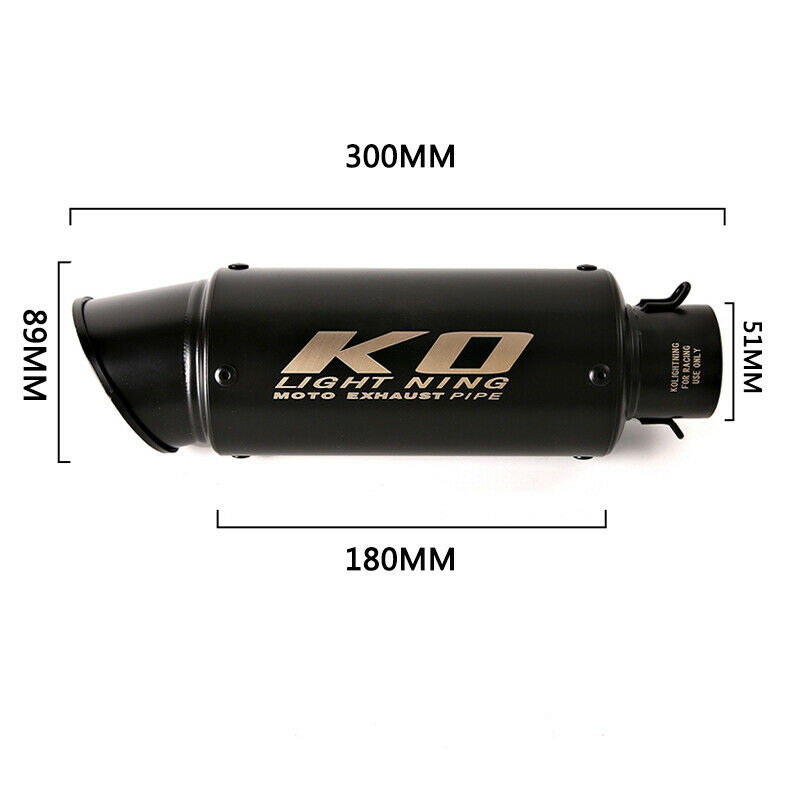 KO Lightning / 300mm Type:A～D スリップオン マフラー / KTM 1290 スーパーデューク R 2014-2016 |  Global Motor Online Motorcycle オンラインショップ