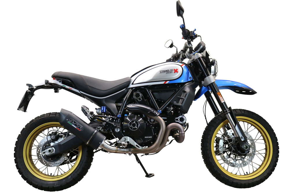 イタリア GPR / Furore Nero スリップオン マフラー 公道仕様 / ドゥカティ スクランブラー DUCATI SCRAMBLER  800 2021-2022 E5.D.137.DBHOM.FUNE | Global Motor Online Motorcycle オンラインショップ