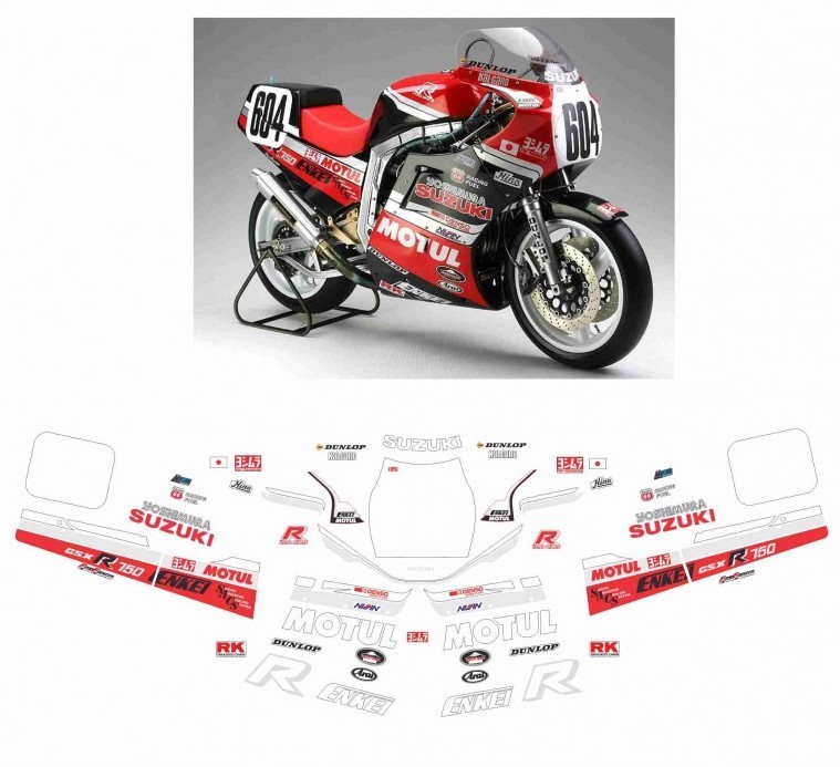 グラフィック デカール ステッカー 車体用 / スズキ GSX-R 750 / 1985 TEAM YOSHIMURA REPLICA チーム ヨシムラ  レプリカ | Global Motor Online Motorcycle オンラインショップ