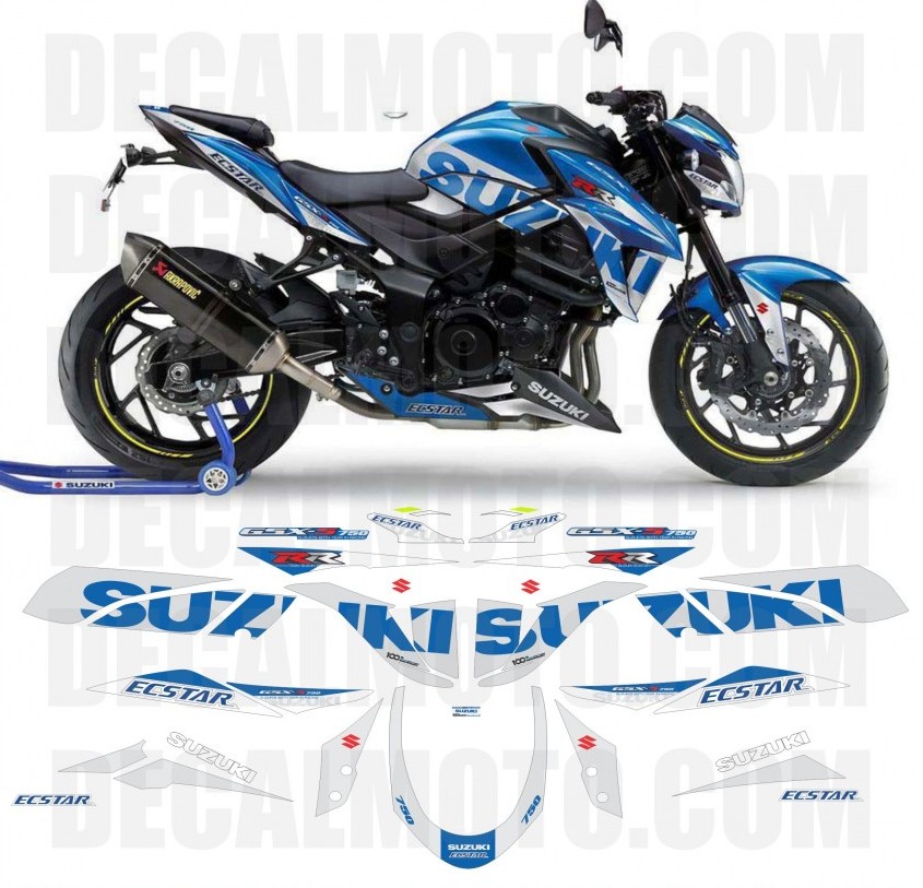 グラフィック デカール ステッカー 車体用 / スズキ GSX-S 750 / レプリカ Team SUZUKI ECSTAR MotoGP モトGP  | Global Motor Online Motorcycle オンラインショップ