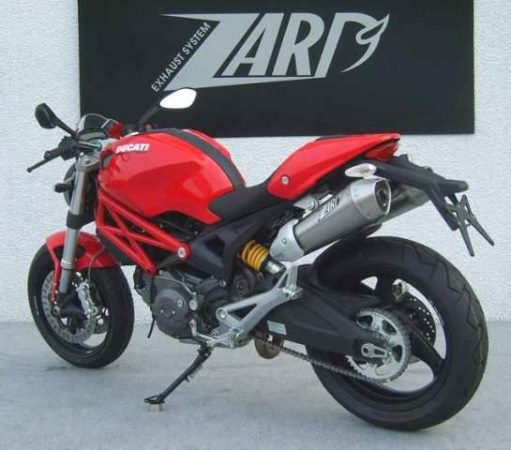 ZARD SS/SS/公道仕様 スリップオン ステンレスサイレンサー キャタ付 S/O マフラー DUCATI MONSTER 696/796/1100  | Global Motor Online Motorcycle オンラインショップ