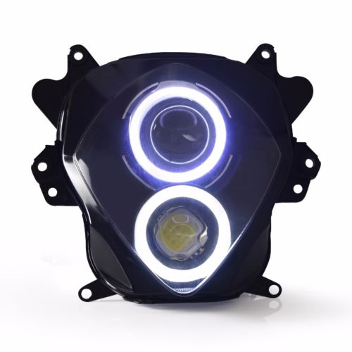 Demoneyes デーモンアイ HID プロジェクター LED ヘッドライトユニット ホワイト スズキ GSX-R1000 2007-2008 |  Global Motor Online Motorcycle オンラインショップ