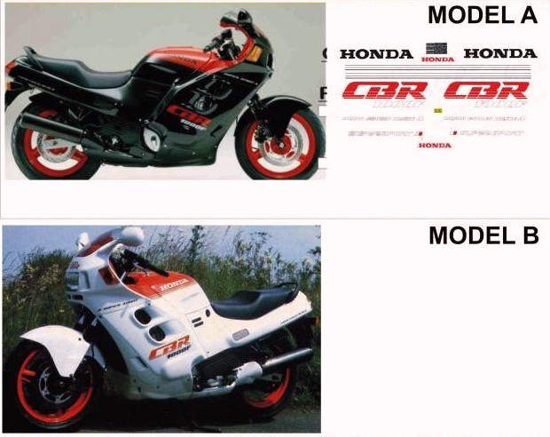 グラフィック デカール ステッカー 車体用 / ホンダ CBR750F CBR1000F ( SC21 )/ 1986 | Global Motor  Online Motorcycle オンラインショップ