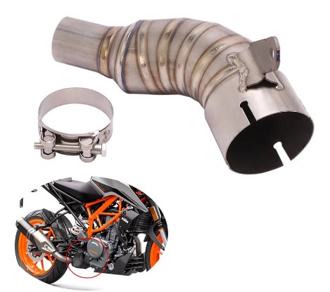 KO Lightning / 中間パイプ チタン 触媒除去 / KTM Duke 390 Duke 250 2021年 / RC390 2021年 /  Adventure 390 2020-2021年 / Husqvarna 401 2020-2021年 | Global Motor Online  Motorcycle オンラインショップ