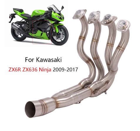 KO Lightning / ステンレス エキパイ エキゾーストパイプ / Kawasaki カワサキ ZX6R ZX636 2009-2017 |  Global Motor Online Motorcycle オンラインショップ