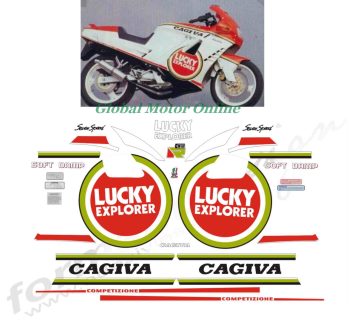 グラフィック デカール CAGIVA FRECCIA C12 R | Global Motor Online Motorcycle オンラインショップ