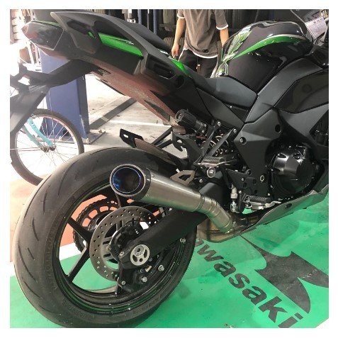 KO Lightning / カーボンエンド スリップオンマフラー1 / Kawasaki Ninja カワサキ ニンジャ 1000SX 2020-  ( ZX1002K ) | Global Motor Online Motorcycle オンラインショップ