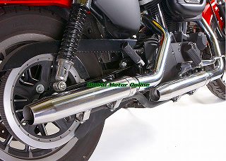 XL883スポーツスター 04-13純正車検対応マフラー イタリア