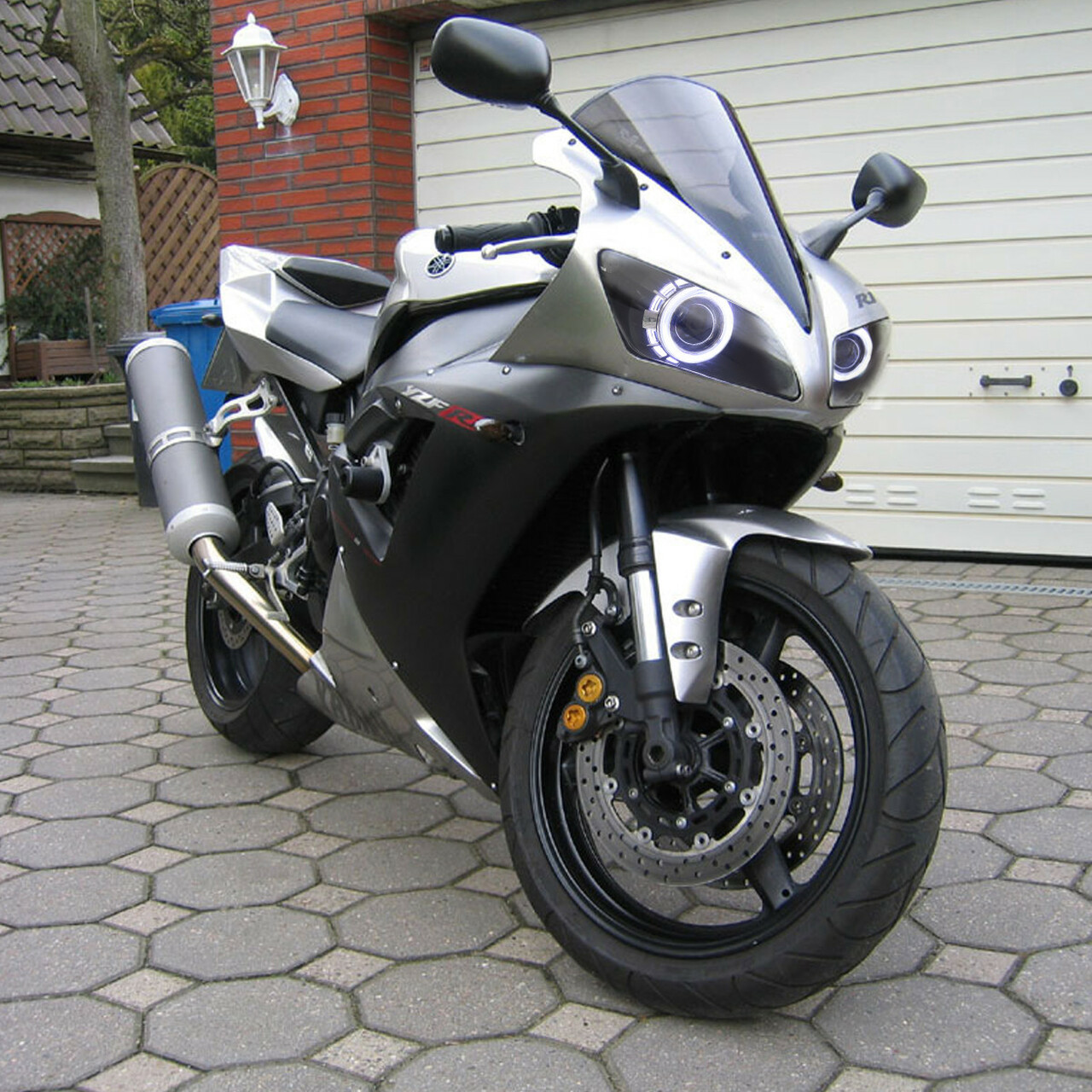 Demoneyes デーモンアイ HID プロジェクター LED ヘッドライトユニット / ヤマハ YZF-R1 2002-2003 | Global  Motor Online Motorcycle オンラインショップ