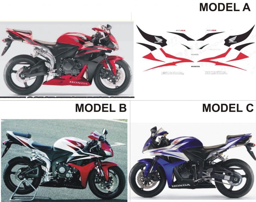 グラフィック デカール ステッカー 車体用 / ホンダ Honda CBR600RR / 2008 レストア | Global Motor  Online Motorcycle オンラインショップ