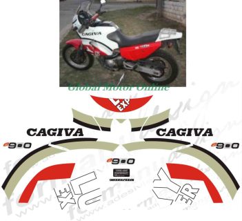 LUCKY EXPLORER グラフィック デカール CAGIVA ELEFANT E 900 1995 | Global Motor Online  Motorcycle オンラインショップ
