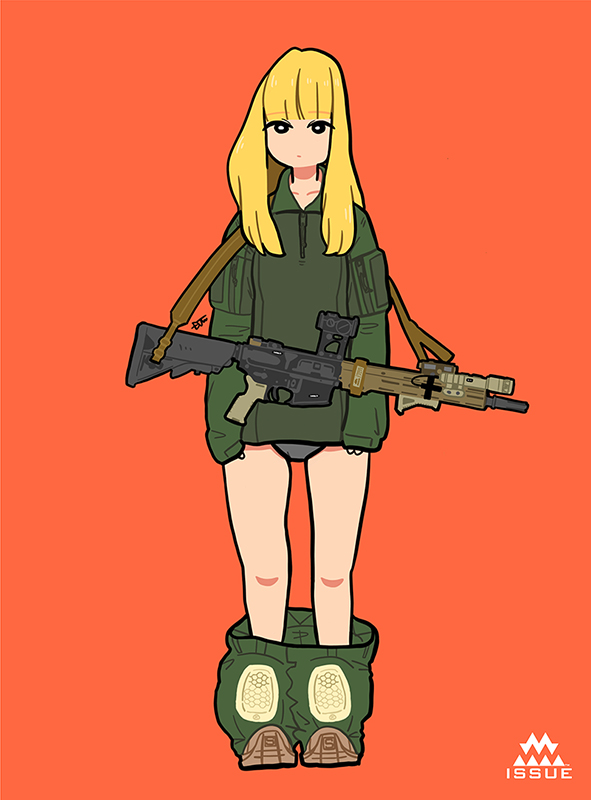 3MI コンシャツガール ステッカー | 3 MADE ISSUE