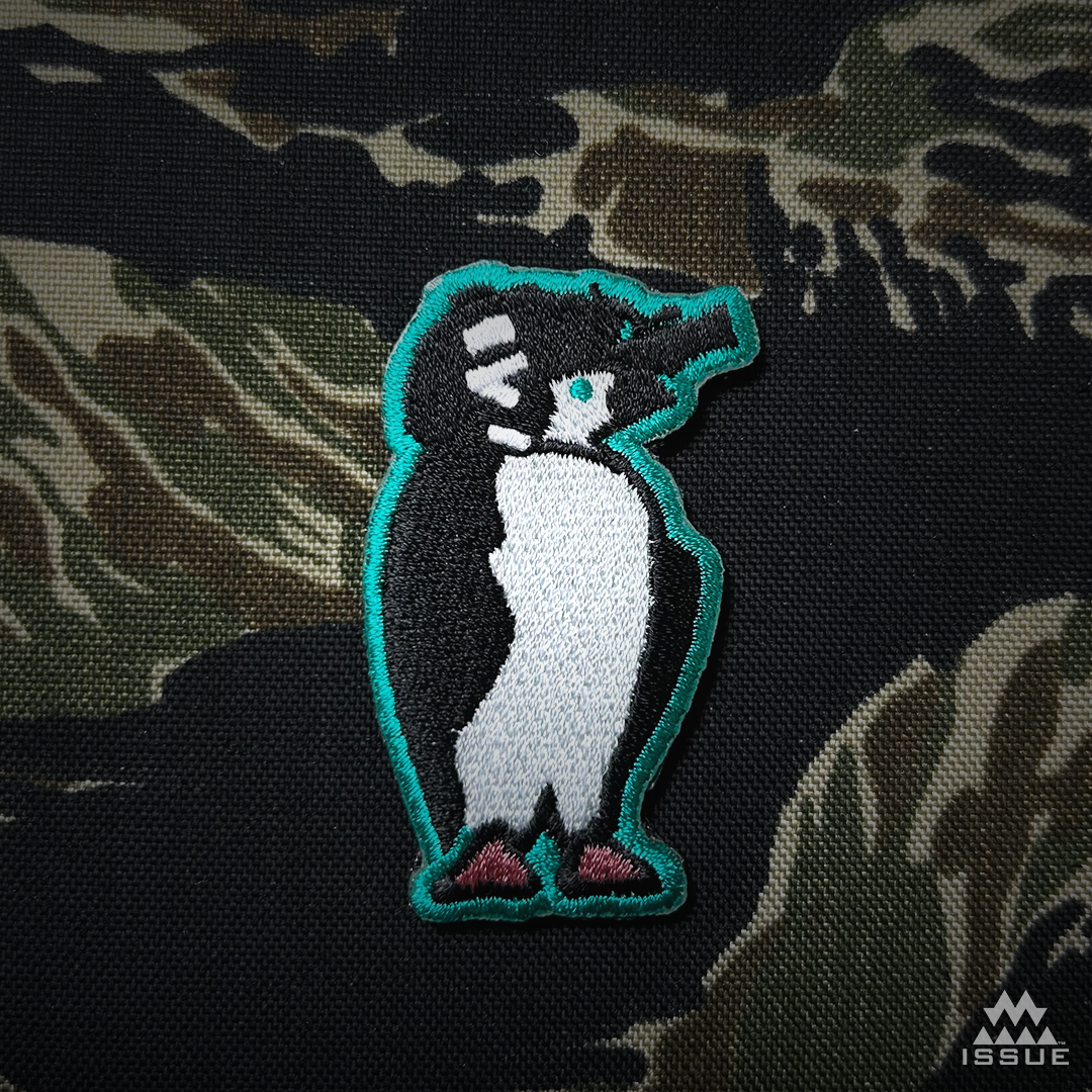 TAC PENGUIN(アゴヒゲ）PVS14 ver PATCH タック ペンギン | 3 MADE ISSUE