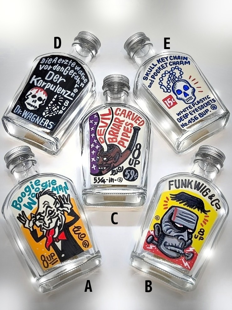 Lucky Rudy ラッキールーディー　whiskey bottle TSproductimagecopy_b9cc47fc-