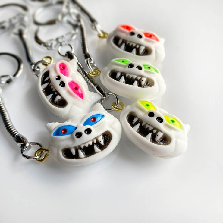 Lucky Rudy　ラッキールーディー キーホルダー 最終値下げ Lucky Rudy キーホルダー ブルー モンスター - メルカリ