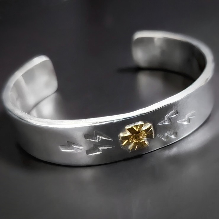 アクセサリー iron cross bangle k18 Iron Cross Bangle | 8UP