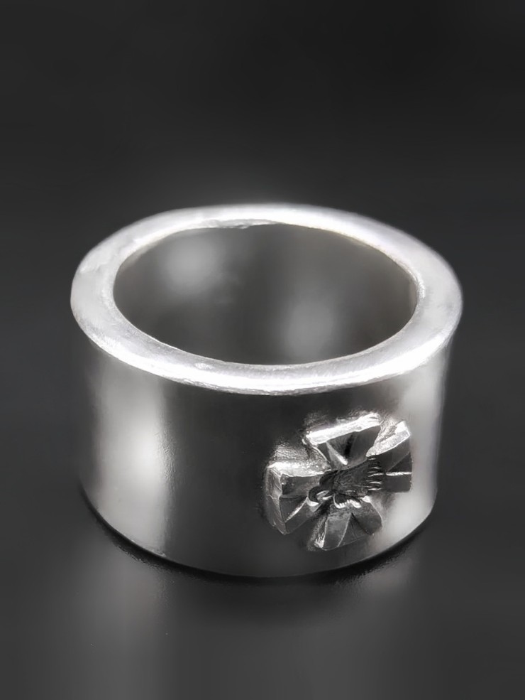 Silver925 Iron Cross Ring | 8UP