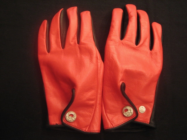 レザーグローブ Red×Black | 8UP