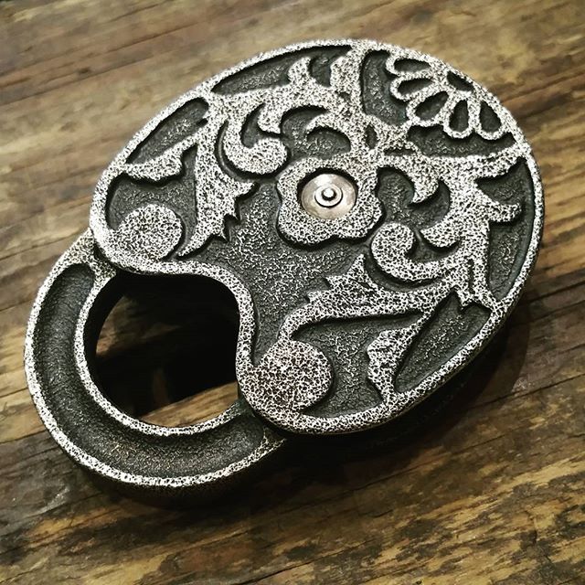 JUNK SMITH × 8UP Skull & Bones Padlock “Special Edition All Silver