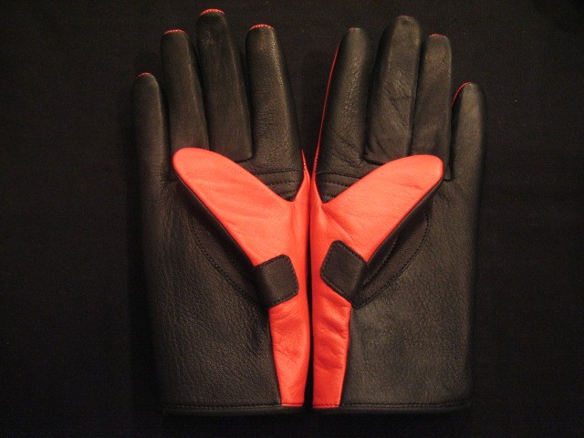 レッド レザー 硬式グローブ レザーグローブ Red×Black | 8UP