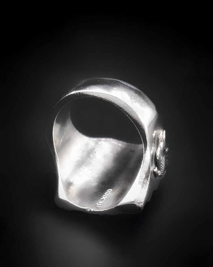 Vintage Mexican Biker Ring “Skull & Cross Bones” | 8UP