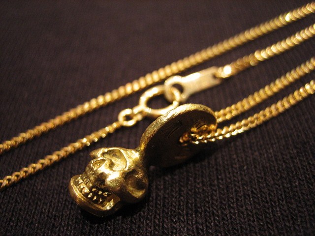 K18 スカルネックレス | 8UP