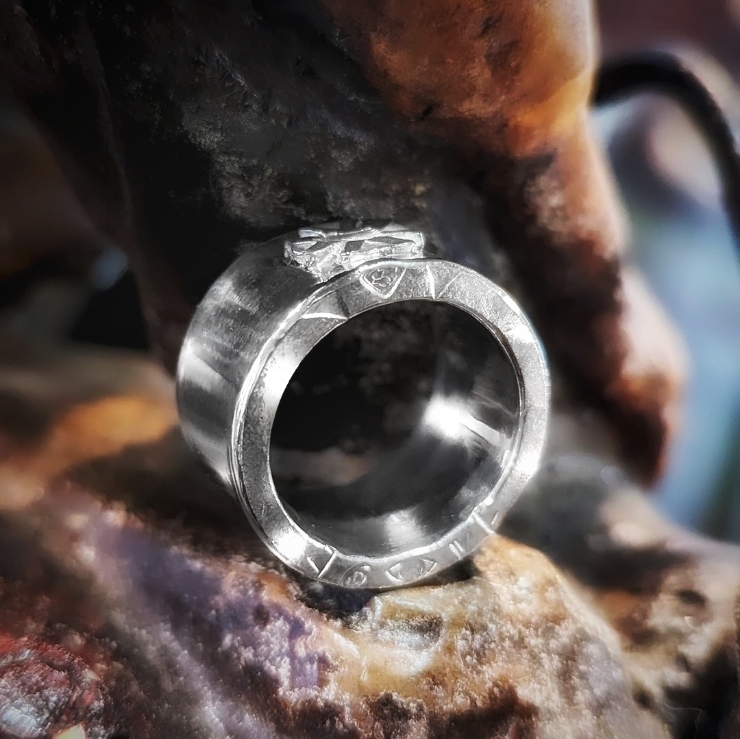 Silver925 Iron Cross Ring | 8UP