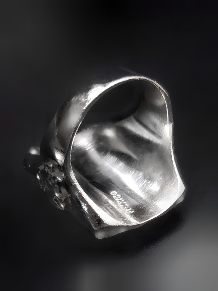 【美品】RAT Vintage Mexican Biker Ring “Lucky Demon Dragon” | 8UP