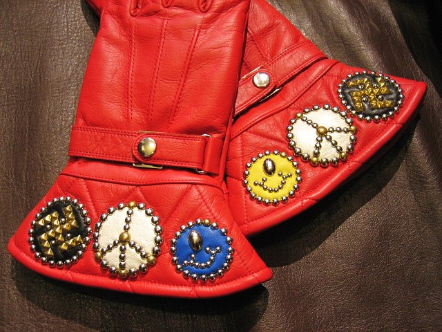 THE GAUNTLET × STOP LIGHT カスタムレザーグローブ | 8UP