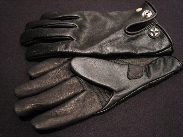 JUN MIKAMI カフスレザーグローブ　黒 JUN MIKAMI カフスレザーグローブ 黒 JUN MIKAMI カフスレザー