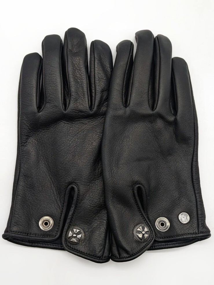 Deerskin Gloves Color Black | 8UP